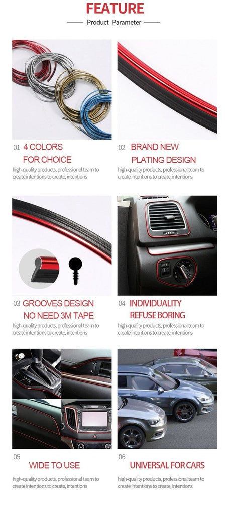 Car Dashboard Strips