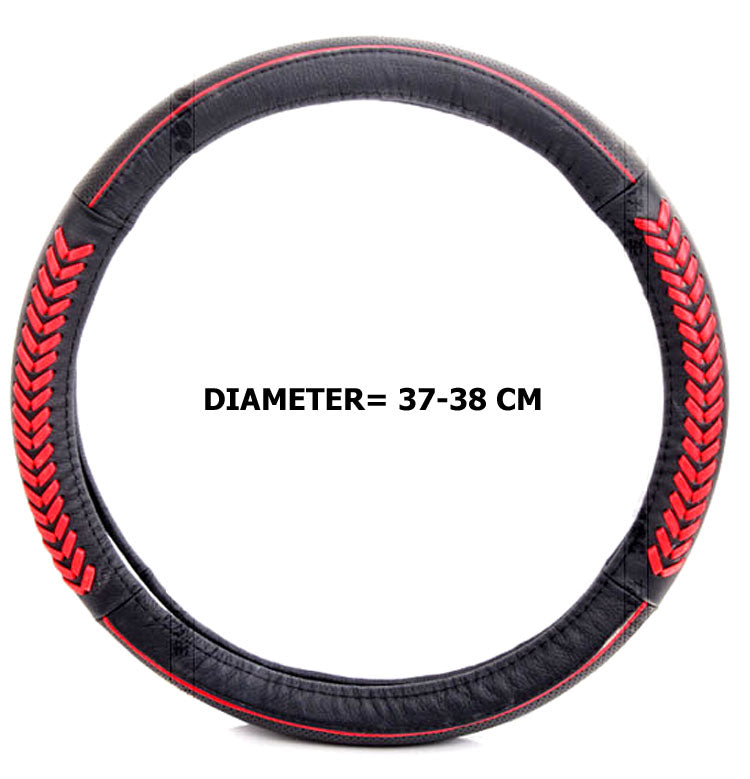 Cool Leather Steering Wheel Cover