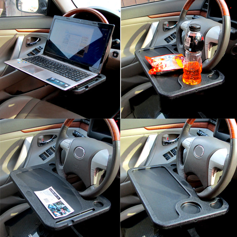 Auto Steering Wheel Food Tray