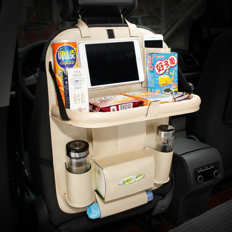 Car Leather Multi-Functional Organizer