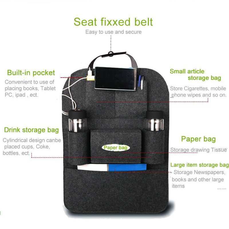 Classy Car Seat Oragnizer