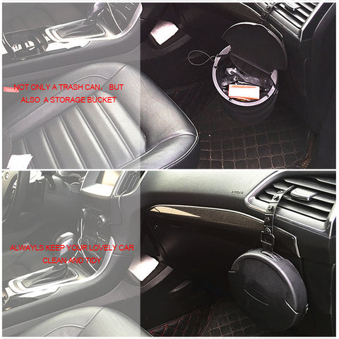 Foldable Car Trash Bin