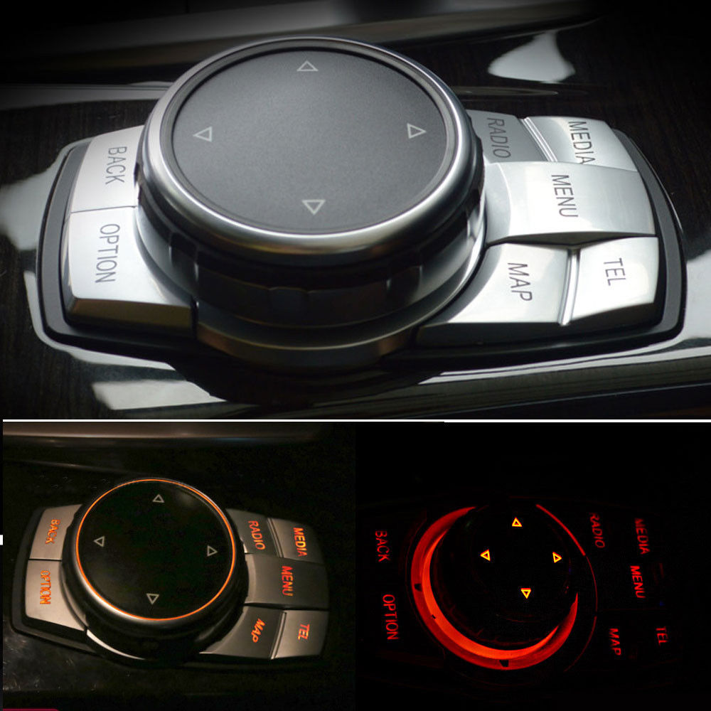 Interior Chrome Multi-Media Button Cover