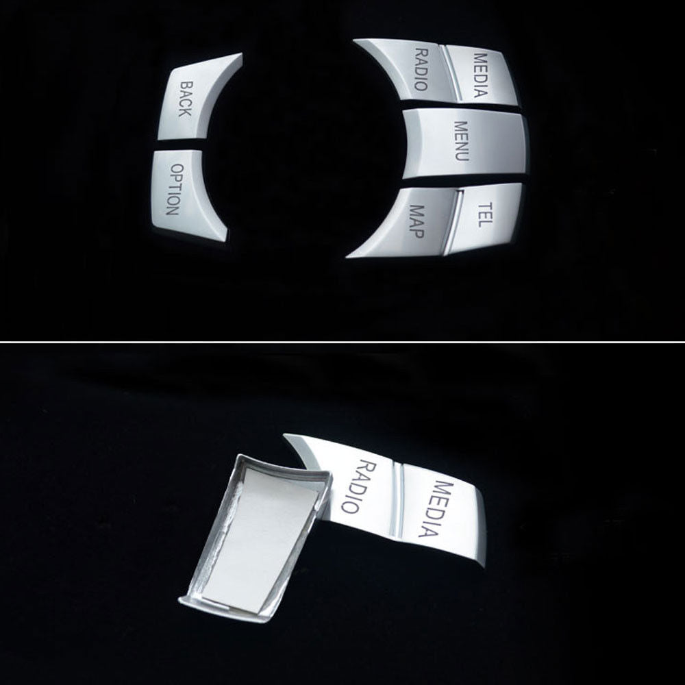 Interior Chrome Multi-Media Button Cover