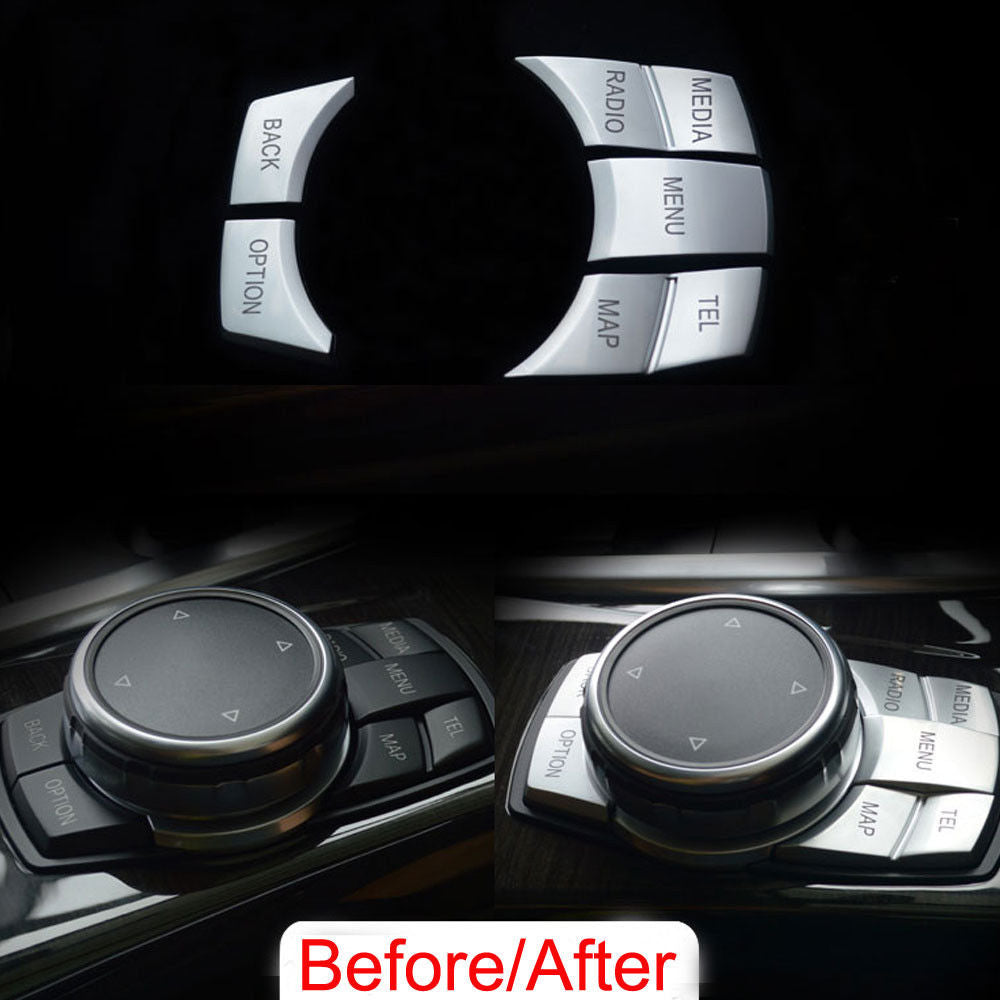 Interior Chrome Multi-Media Button Cover