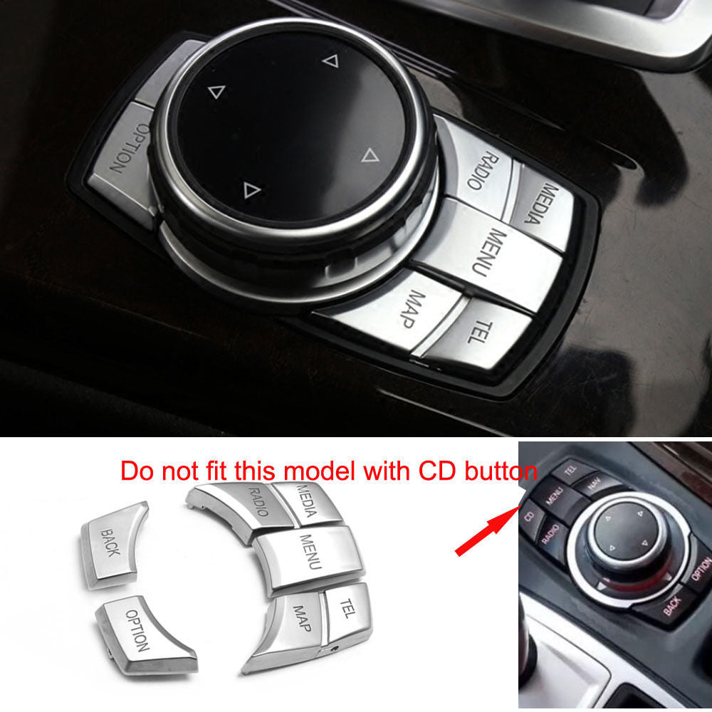 Interior Chrome Multi-Media Button Cover