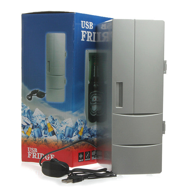 Mini USB Car Beverage Fridge/Cooler
