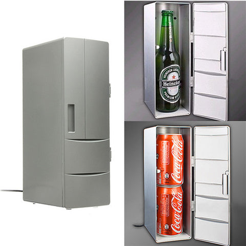 Mini USB Car Beverage Fridge/Cooler