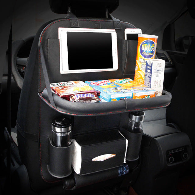 Car Leather Multi-Functional Organizer