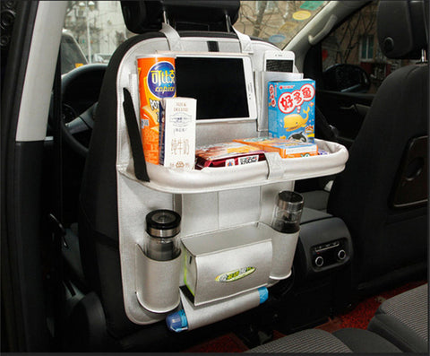Car Leather Multi-Functional Organizer